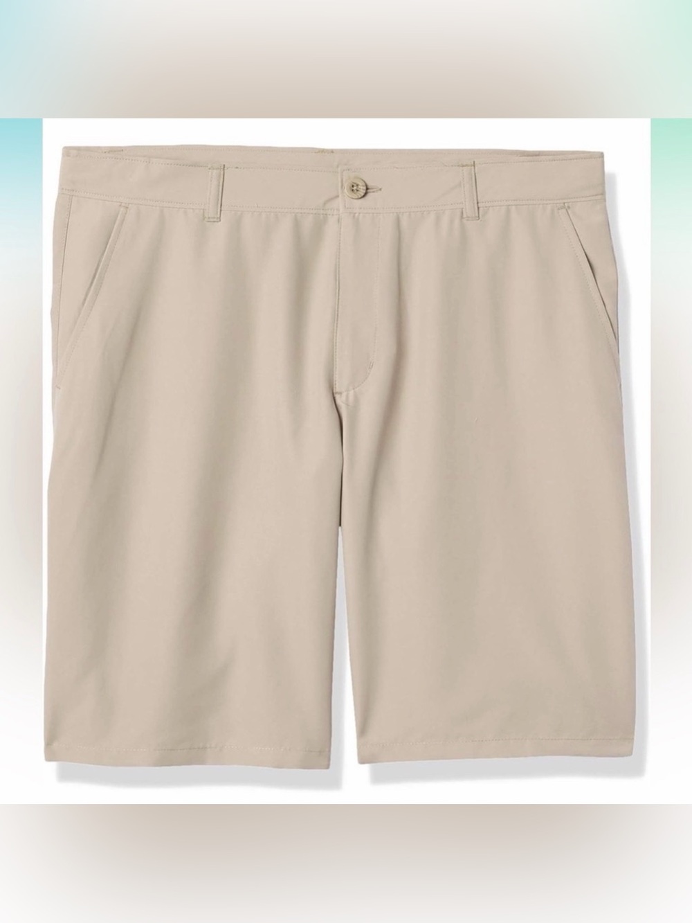 NWT Nautica Boys Khaki Performance Uniform Shorts Sz 16